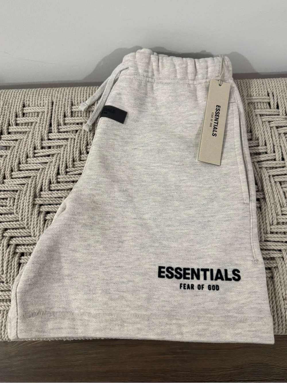 Fear of God ESSENTIALS Light Gray Shorts - NWT